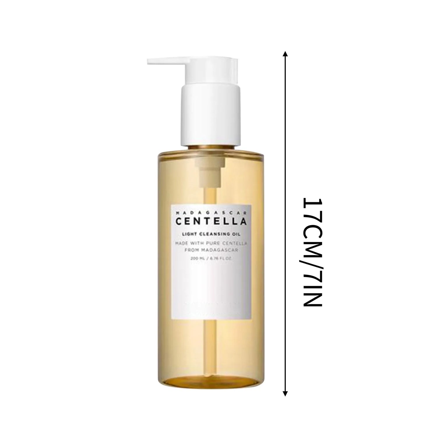 Makeup Remover Oil With Snow Grass For Deep Cleaning Removing Blackheads Pores Refreshing Non Greasy Gentle Makeup Removal 200ml