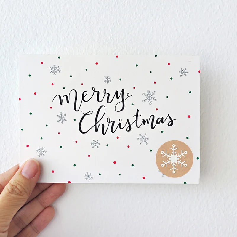 500pcs Merry Christmas Stickers Christmas Tree Elk Candy Bag Sealing Sticker Christmas Gifts Box Labels Decoration New Year 2025
