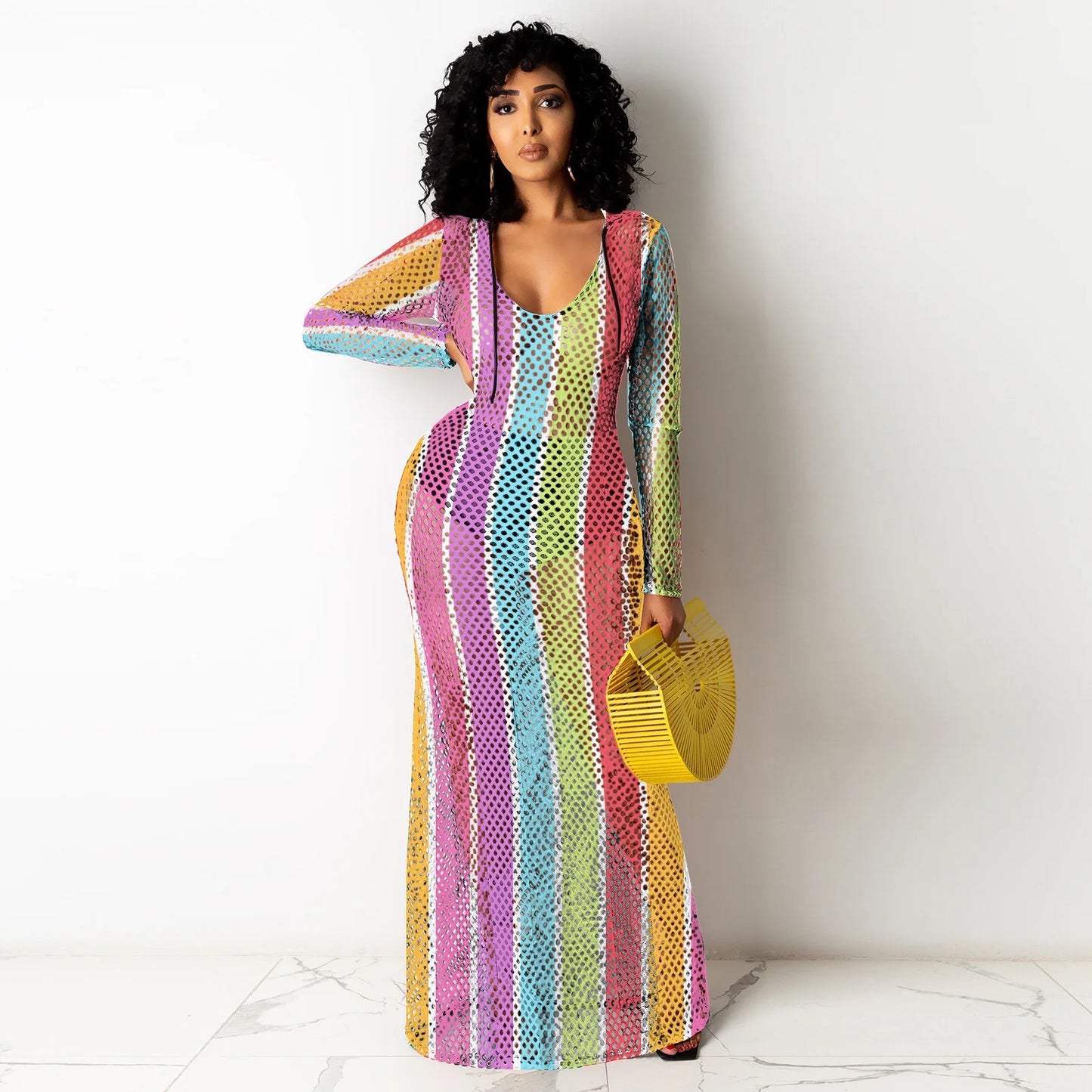 Long Crochet Beach Cover Up Robe De Plage Swimsuit Cover Up Saida De Praia Longa Women Bathing Suit Cover Up Tunics For Beach