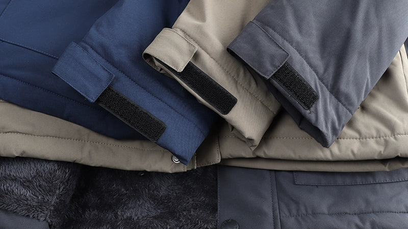 Trendy Warm Outdoor Fleece Lined Coat Windproof for Autumn and Winter