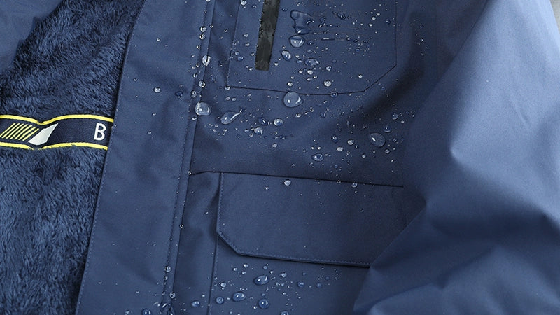 Trendy Warm Outdoor Fleece Lined Coat Windproof for Autumn and Winter