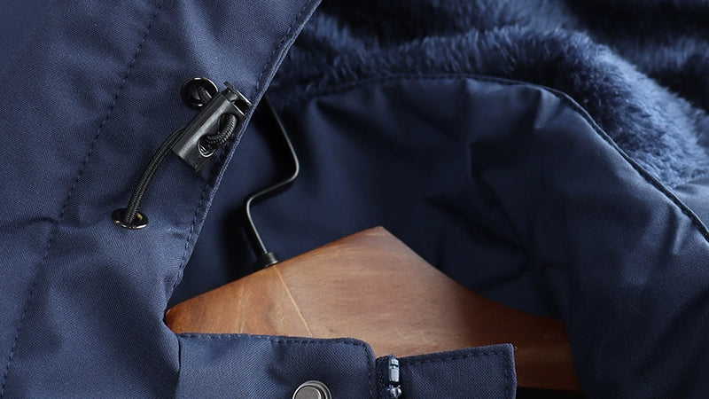 Trendy Warm Outdoor Fleece Lined Coat Windproof for Autumn and Winter