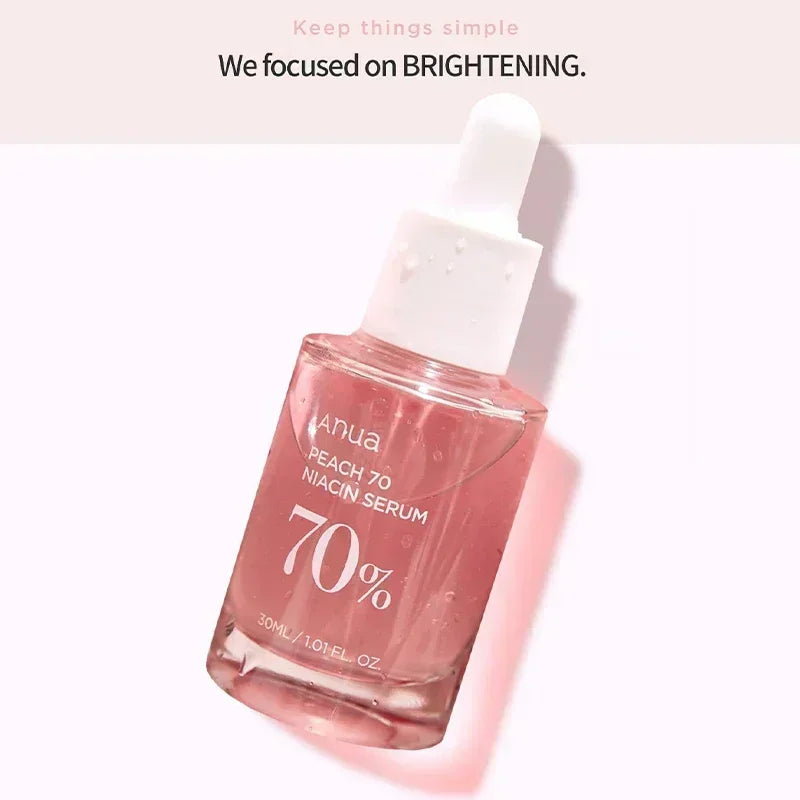 Heartleaf Anua 77% Serum Set Anti-aging Peach Essence Moisturizing Emulsion Fade Fine Lines Toner Deep Cleaning Facial Skin Care