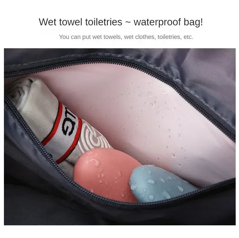 Women's Gym Travel Bag Large Capacity Handbag Shoulder Bag Casual Crossbody Luggage Bag Dry Wet Separation Sports Fitness Bag