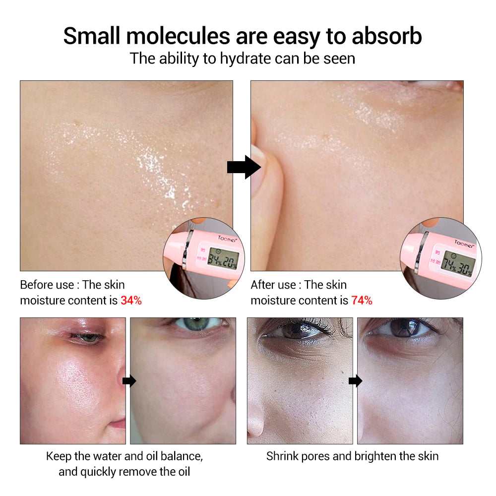 LANBENA 15ml Hyaluronic Acid Face Serum Deep Hydration Moisturizing Essence Skin Tightening Anti Aging Whitening Moisturizer