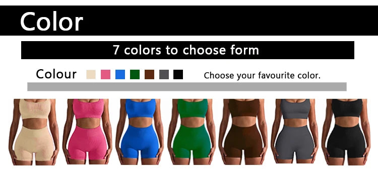 4 Piece Workout Sets For Women Ribbed Leggings Clothes Yoga Sets Active Wear Matching Work Out Sets Gym Pilates Outfits