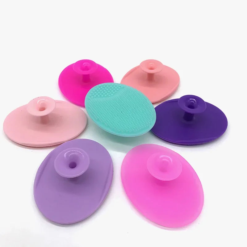 Silicone Face Cleansing Brush Facial Deep Pore Skin Care Scrub Cleanser Tool New Mini Beauty Soft Deep Cleaning Exfoliator