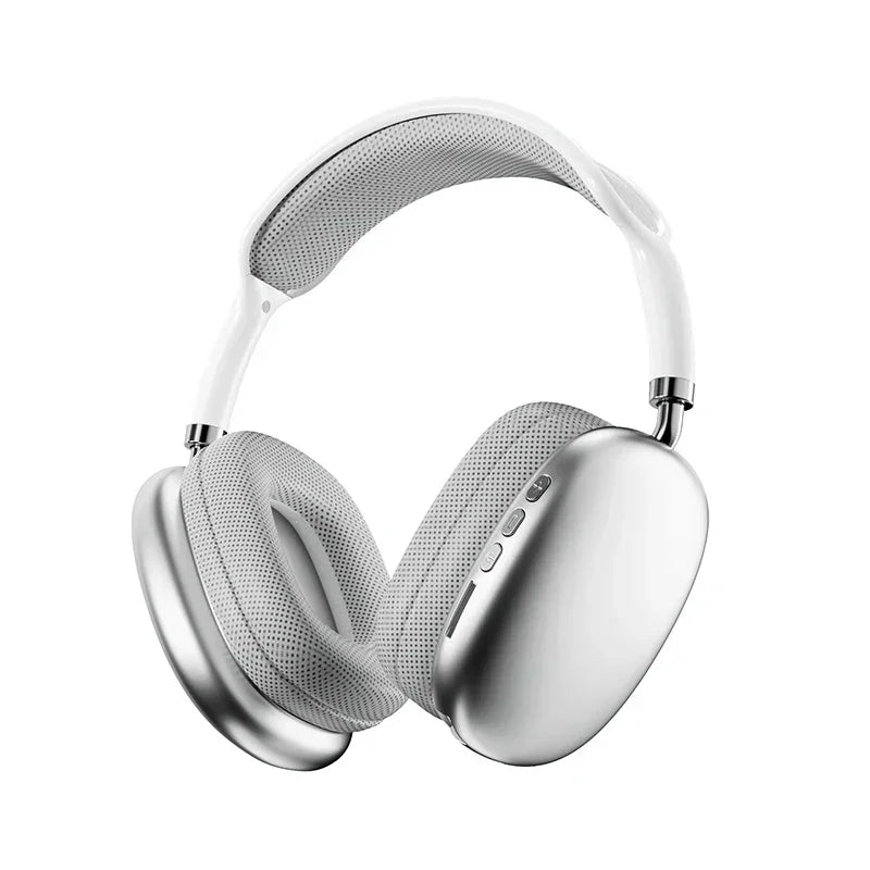 New P9Pro Max Wireless Bluetooth Headphones Noise Cancelling Mic Over Ear Sports Gaming With TF Card Slot Headset Earphone