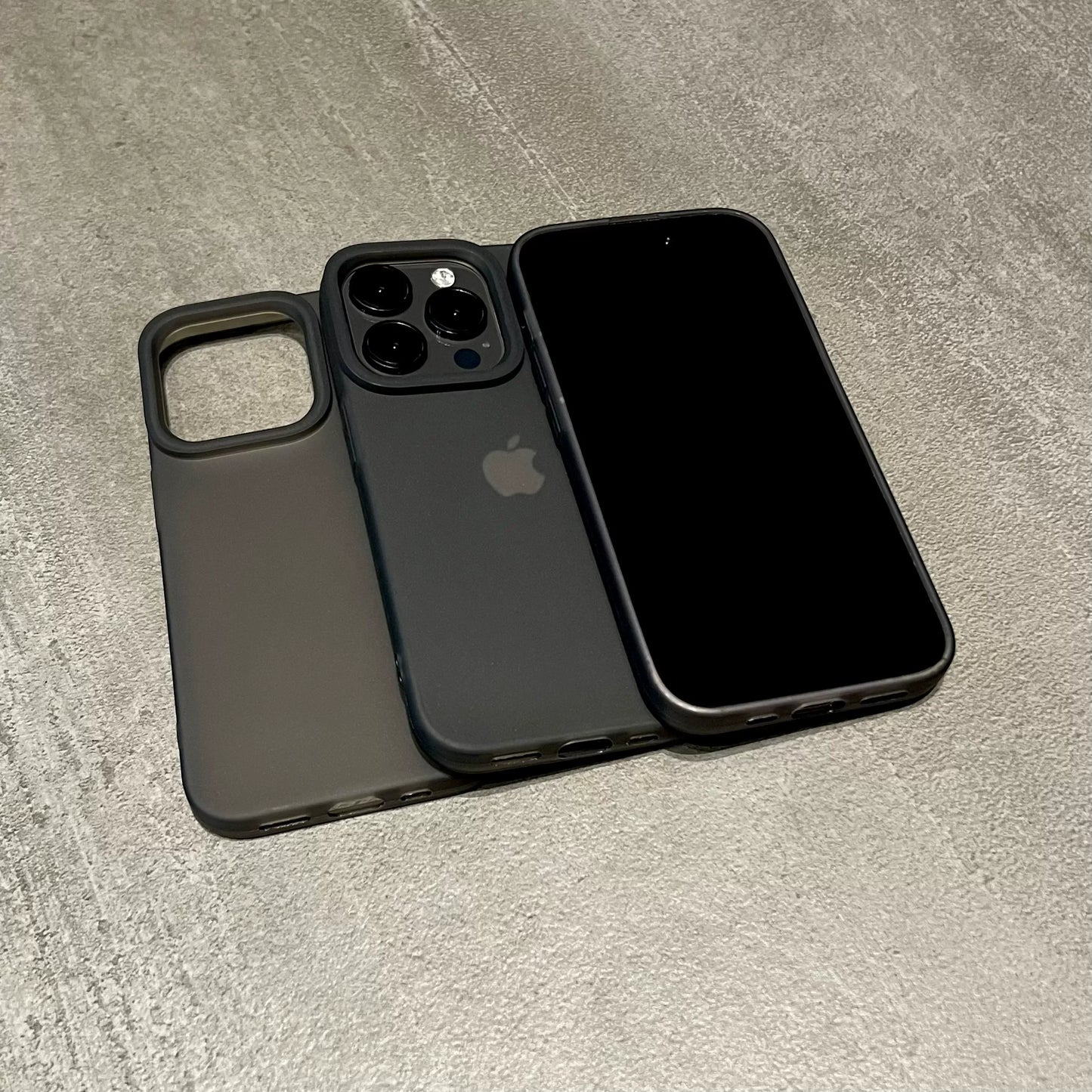 Matte Soft Silicone Bumper Phone Case For iPhone 15 14 13 12 11 Pro Max X XS XR 8 7 Plus Transparent Rubber Gel Shockproof Cover