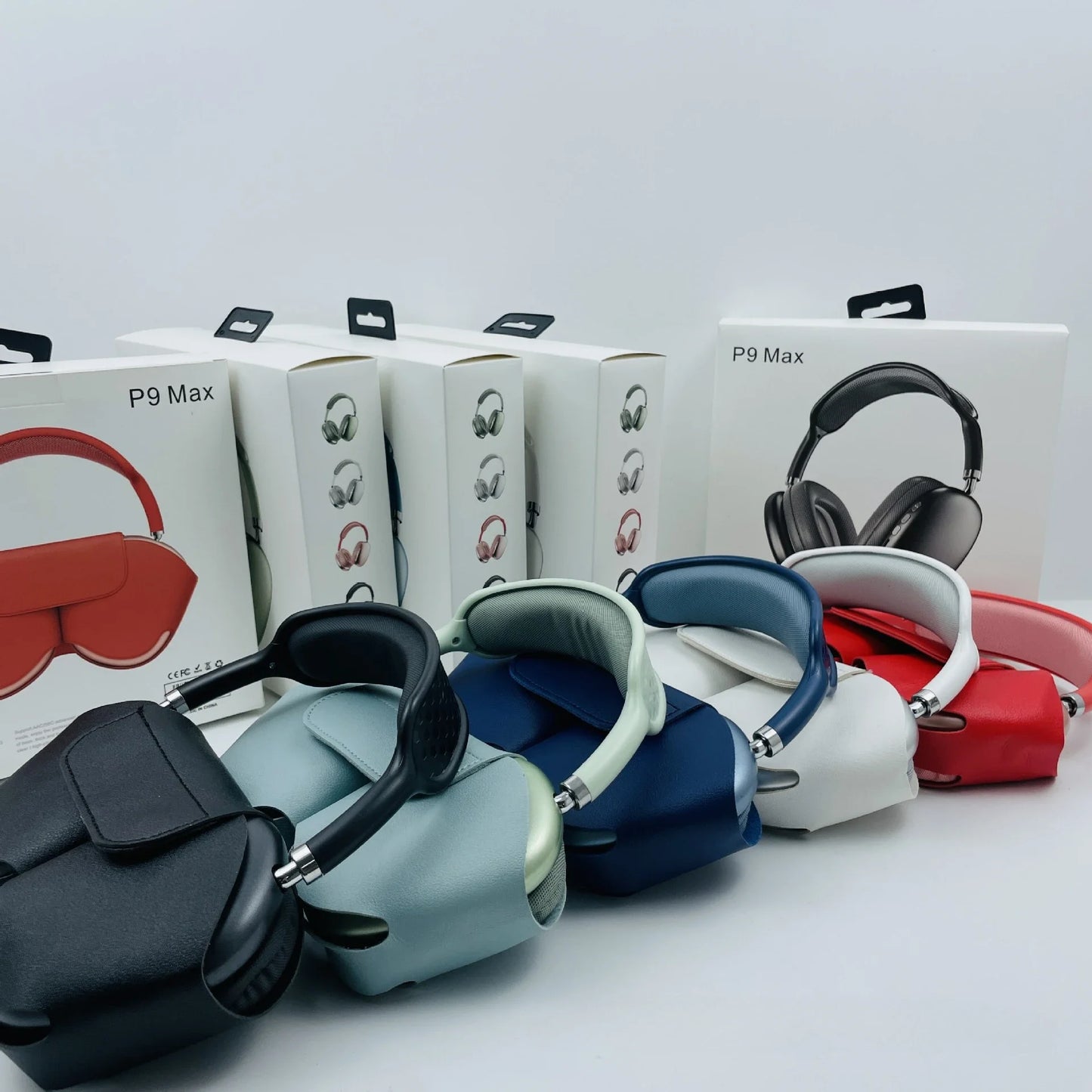 P9 MAX Head mounted Bluetooth Earphones, Wireless Call, Heavy Bass with Microphone, Mobile Phone, Computer, Universal Earphones