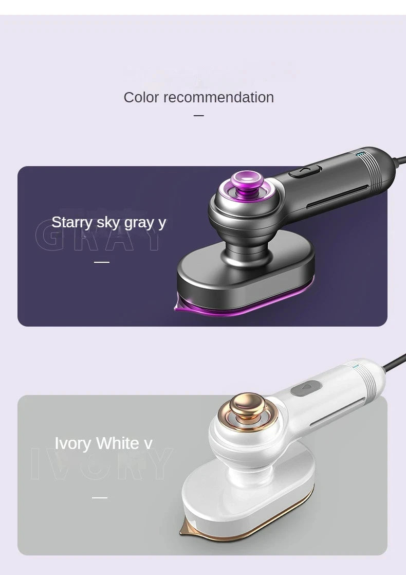 Portable Hand Held Hanging Ironing Machine Mini Electric Iron For Home Travel Dry And Wet Ironing Machine Steam Engine Dormitory