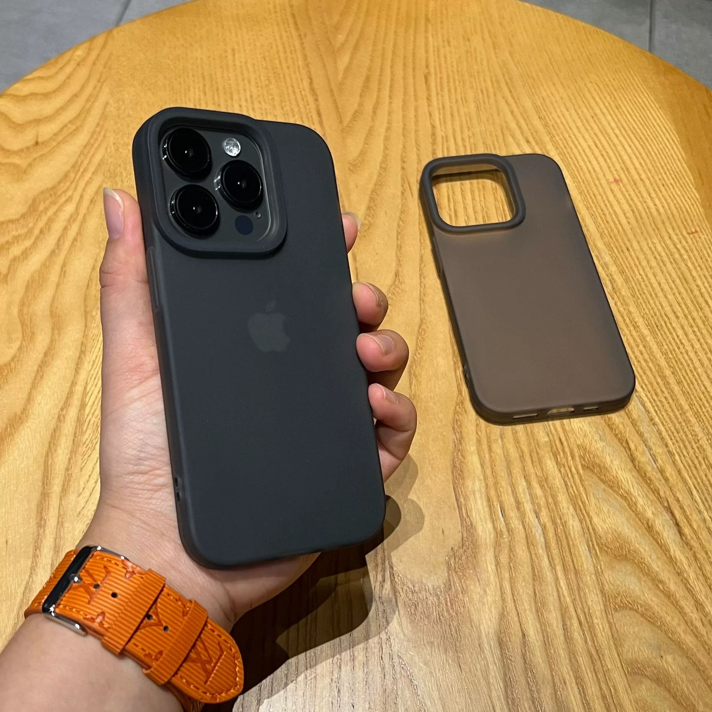 Matte Soft Silicone Bumper Phone Case For iPhone 15 14 13 12 11 Pro Max X XS XR 8 7 Plus Transparent Rubber Gel Shockproof Cover