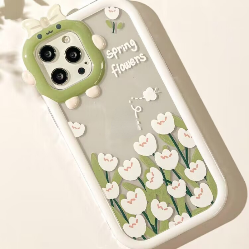 Case For IPhone 11 Pro Max 14 13 12 Pro Max XR 6s 6 8 7 Plus X XS Max SE 2020 Cover INS Soft TPU Flower Fundas