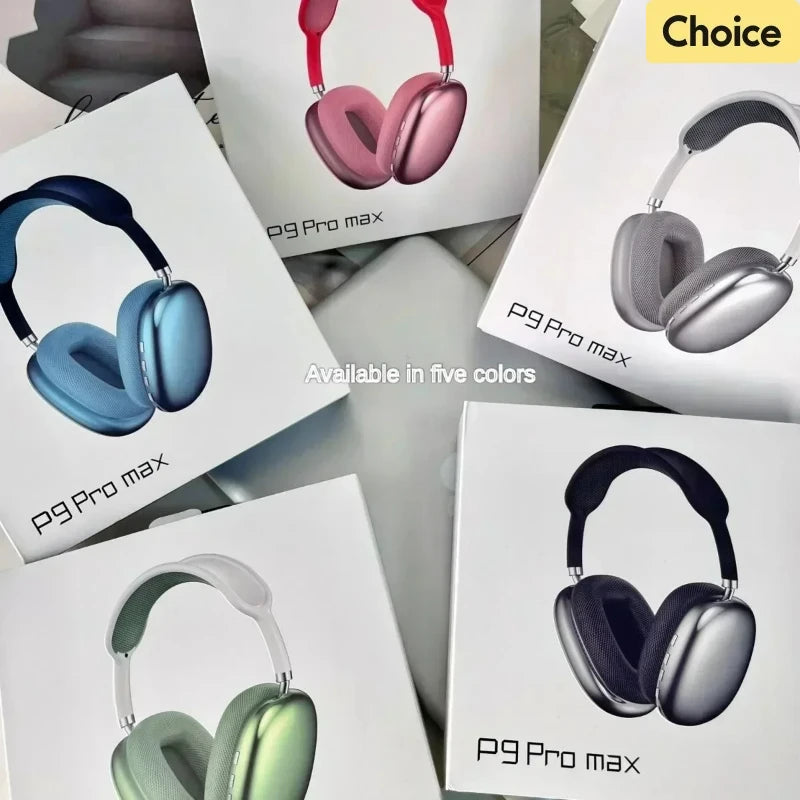 P9 Wireless Bluetooth Headset Outdoor Sports Gaming Wireless Headphones with Mic Noise Cancelling Earbuds Bluetooth Earphones