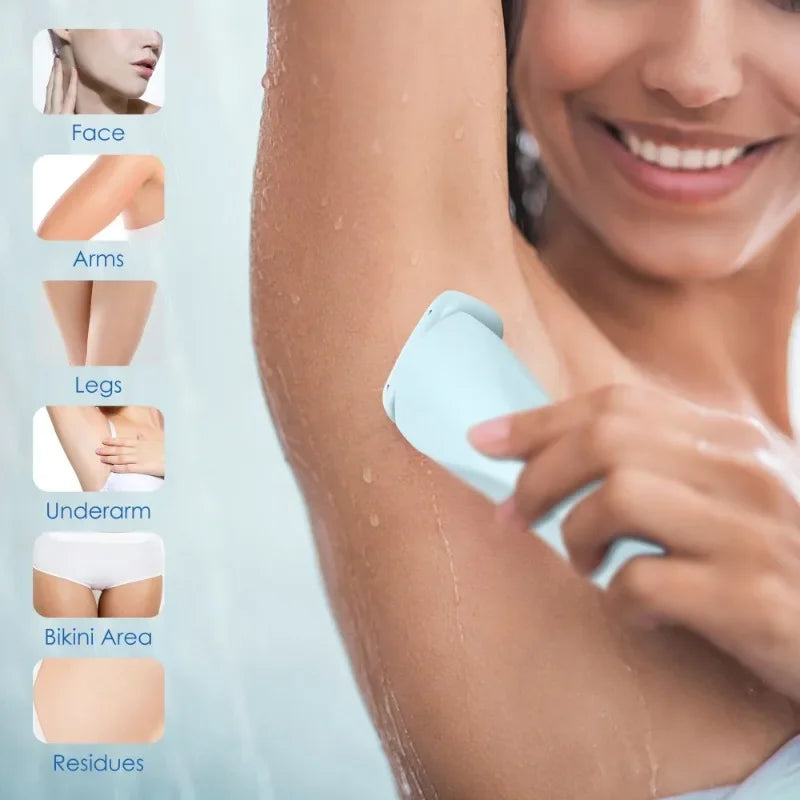 Electric Razors for Women 2 In 1 Bikini Trimmer Face Shavers Hair Removal for Underarms Legs Ladies Body Trimmer IPX7 Waterproof