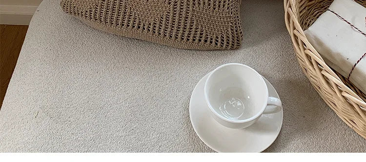 Retro Knitted Mesh Hollow Heart Weaving Ladies Versatile Single Shoulder Bag Woolen Handbag Shopping Bag Polyester Tote Bag