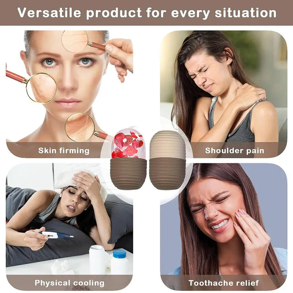 Silicone Trays Beauty Lifting Ice Ball Face Massager Contouring Eye Roller Facial Treatment Reduce Acne Skin Care