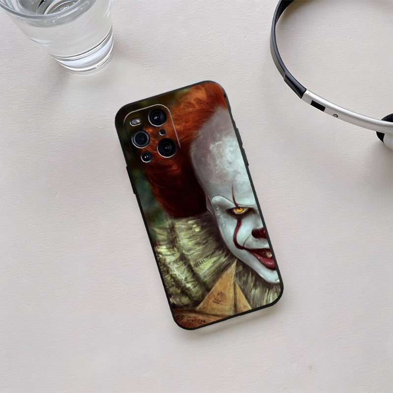 Pennywise The Clown Horror Phone Case For OPPO Find X3 Neo Reno 8 6 Pro 7 X5 A57 A54 A55 A74 One Pro Plus 8 11 6 9 7 Cover