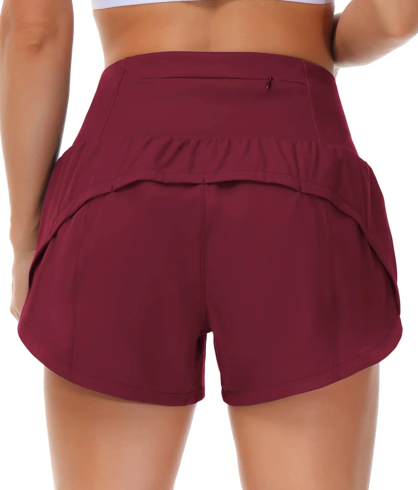 Fitness Shorts Sport For Women Yoga Tennis Wear Cycling Runing Bike High Waist Push Up Pocket Gym Short Outfit  Workout Clothing