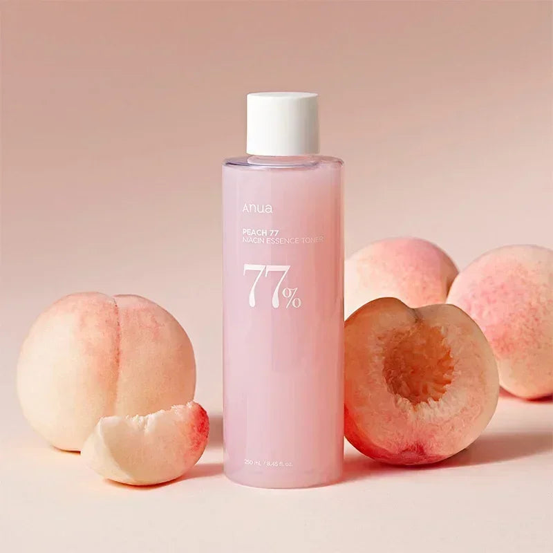 Heartleaf Anua 77% Serum Set Anti-aging Peach Essence Moisturizing Emulsion Fade Fine Lines Toner Deep Cleaning Facial Skin Care