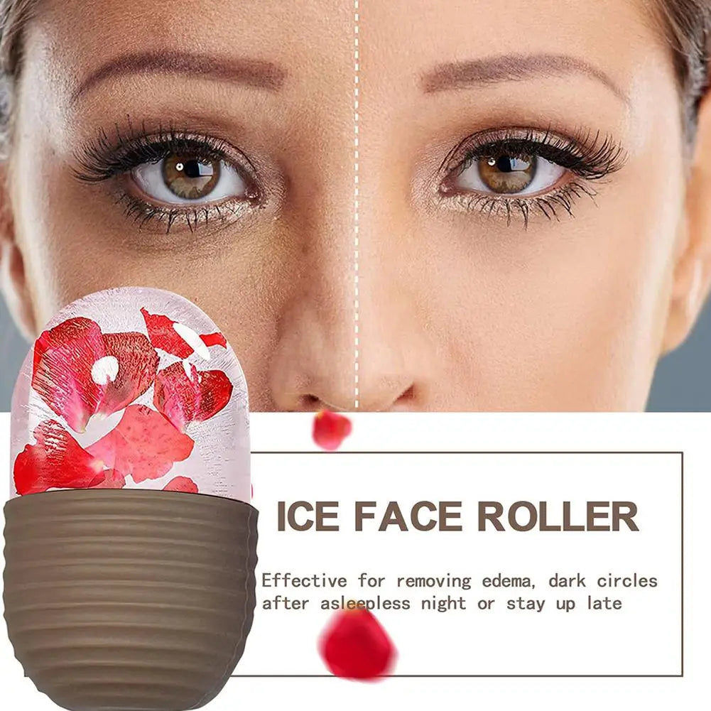 Silicone Trays Beauty Lifting Ice Ball Face Massager Contouring Eye Roller Facial Treatment Reduce Acne Skin Care