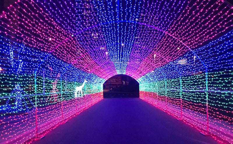 2M-100M Fairy Lights Led String Garland Christmas Light Waterproof Outdoor Indoor For Tree Street Wedding Party 2024 Decoration