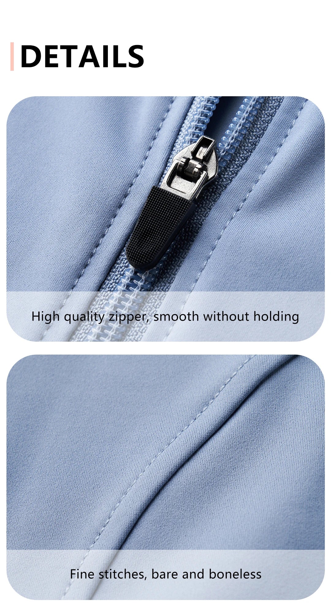 Women's sports jacket zipper yoga jacket blazer gym workout tights breathable fast dry