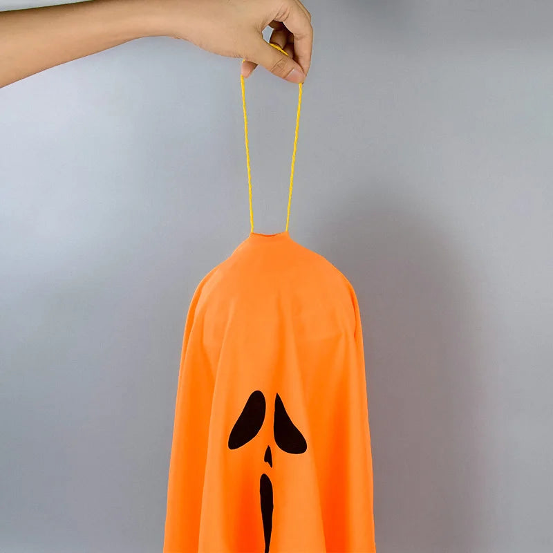 Halloween LED Glow Ghost Lights for Home Indoor Outdoor Hanging Decoration Haunted House Horror Props Bar Supplies 2024 New