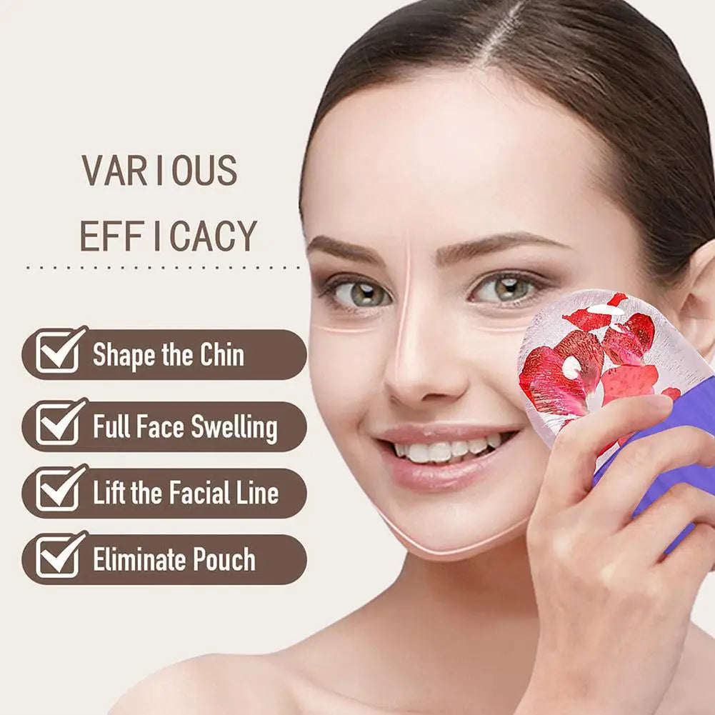 Silicone Trays Beauty Lifting Ice Ball Face Massager Contouring Eye Roller Facial Treatment Reduce Acne Skin Care