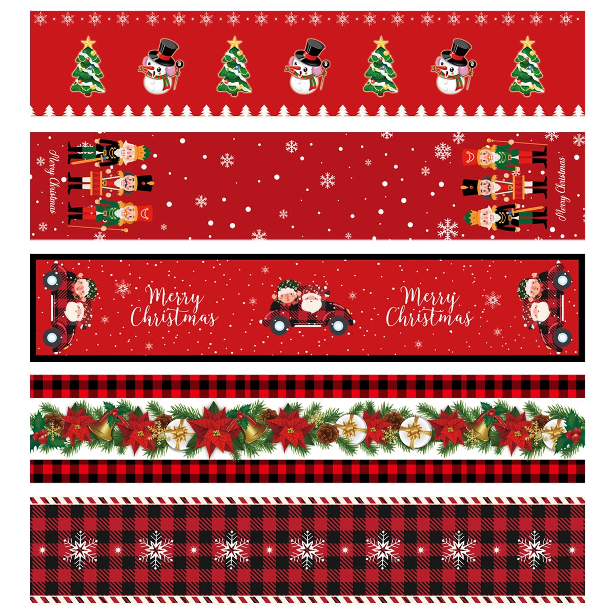 Christmas Table Runner Merry Christmas Decoration for Home Xmas Party Decor 2024 Navidad Notal Noel Ornament Happy New Year 2025