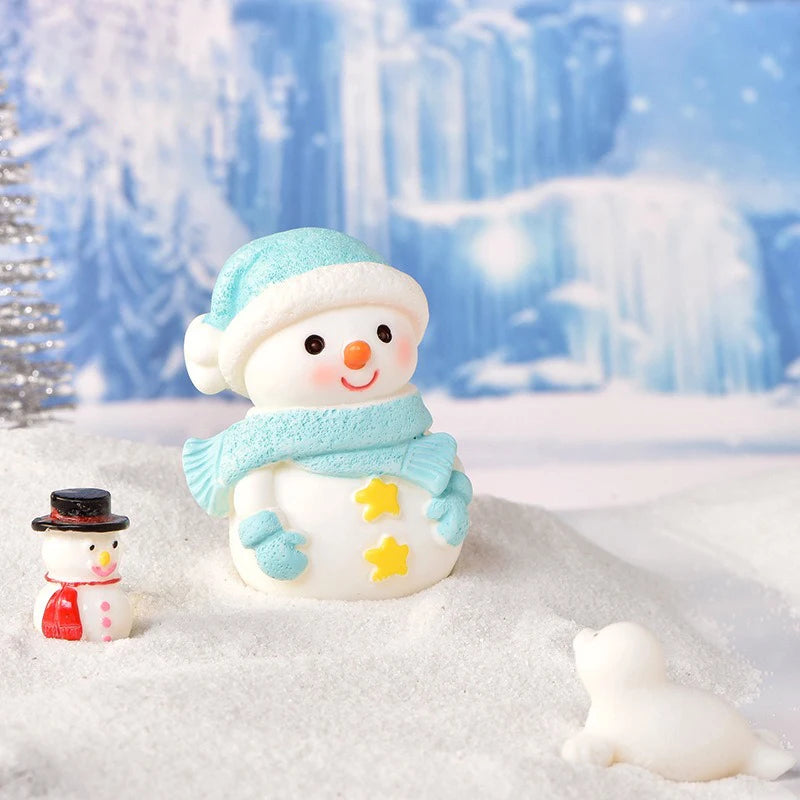 Ailihu Mini Christmas Ornament Christmas Decoration For Home Santa Claus Gift Toys Crafts Table Deco Navidad Xmas 2025 New Year