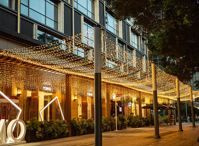 2M-100M Fairy Lights Led String Garland Christmas Light Waterproof Outdoor Indoor For Tree Street Wedding Party 2024 Decoration