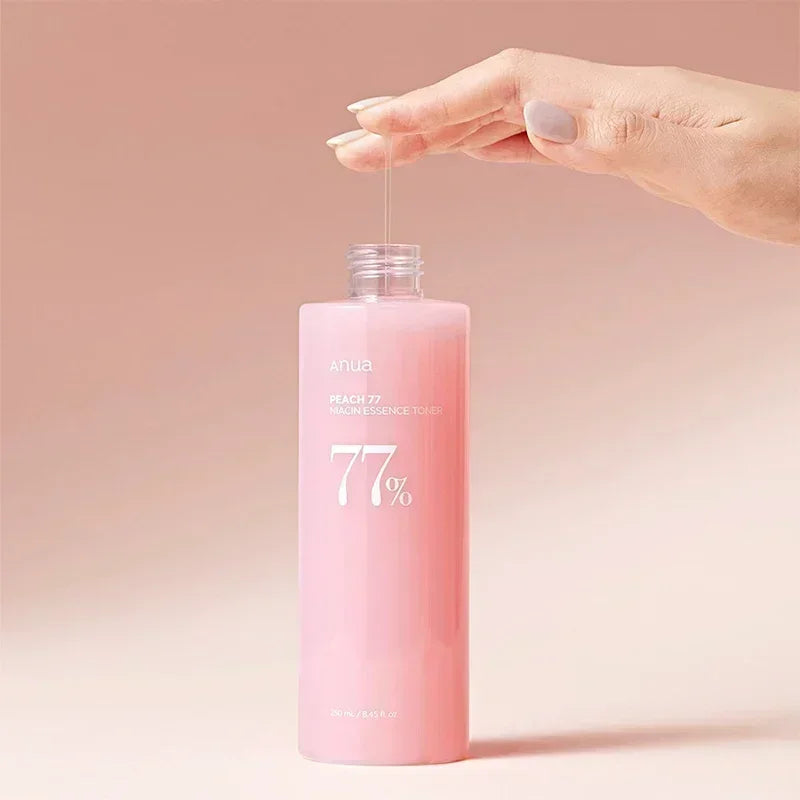Heartleaf Anua 77% Serum Set Anti-aging Peach Essence Moisturizing Emulsion Fade Fine Lines Toner Deep Cleaning Facial Skin Care