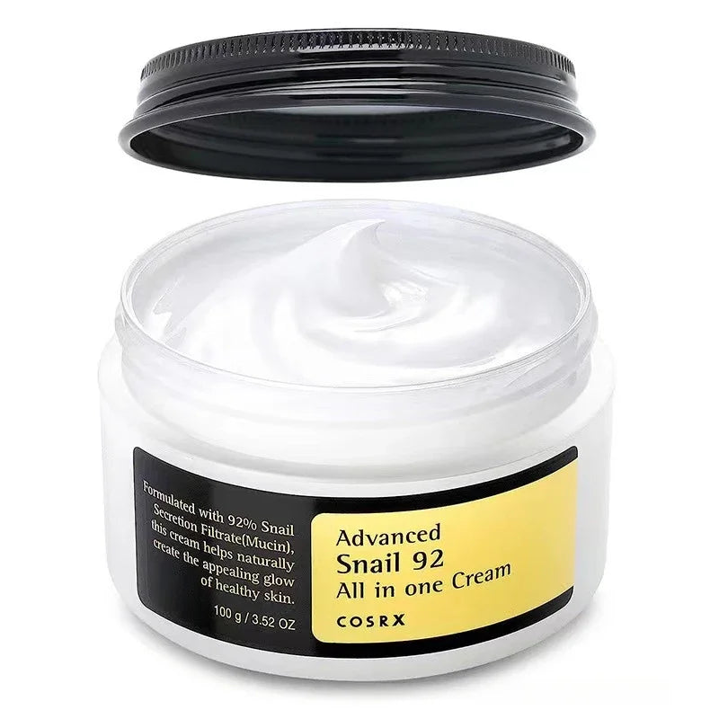 Snail Skincare set Essence liquid+cream effect face cream moisturizing anti-aging wrinkle removing&pore shrinking Skin Care