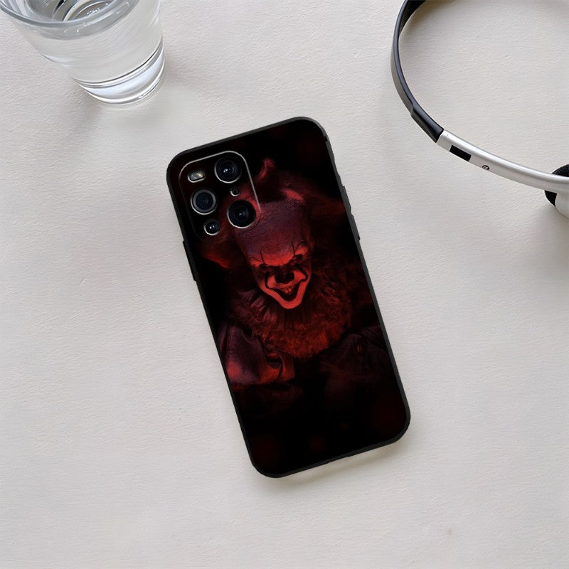Pennywise The Clown Horror Phone Case For OPPO Find X3 Neo Reno 8 6 Pro 7 X5 A57 A54 A55 A74 One Pro Plus 8 11 6 9 7 Cover