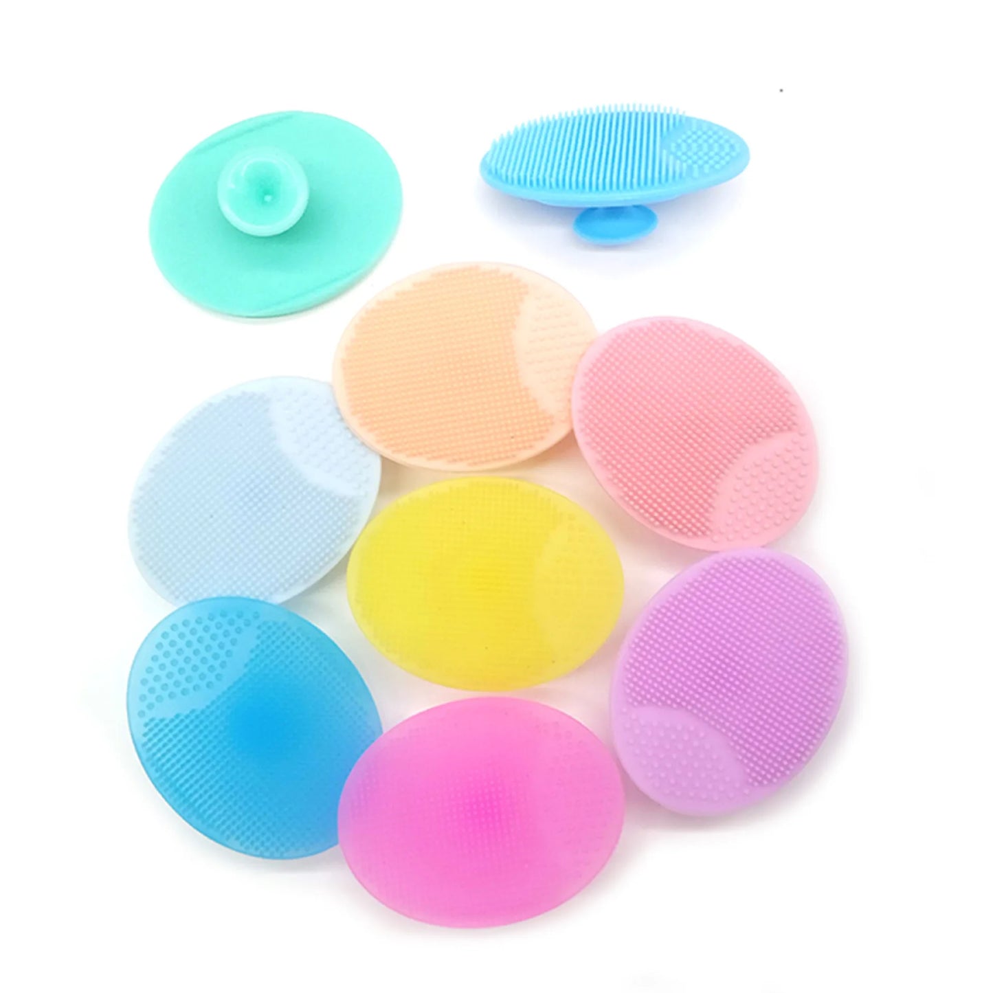 Silicone Face Cleansing Brush Facial Deep Pore Skin Care Scrub Cleanser Tool New Mini Beauty Soft Deep Cleaning Exfoliator