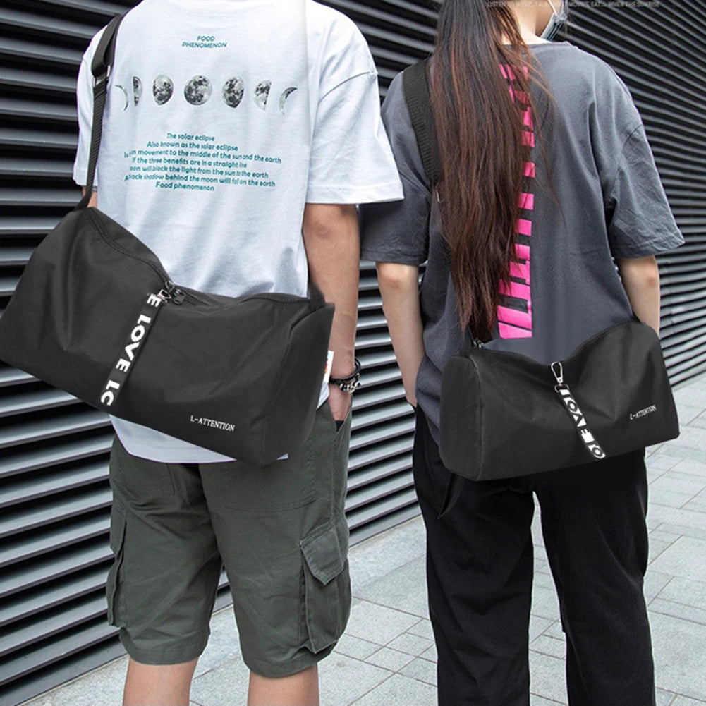 Portable Yoga Gym Sports Bag Multifunction Sport Gym Storage Bag 600D Nylon Adjustable Strap Fitness Bags for Weekend Training