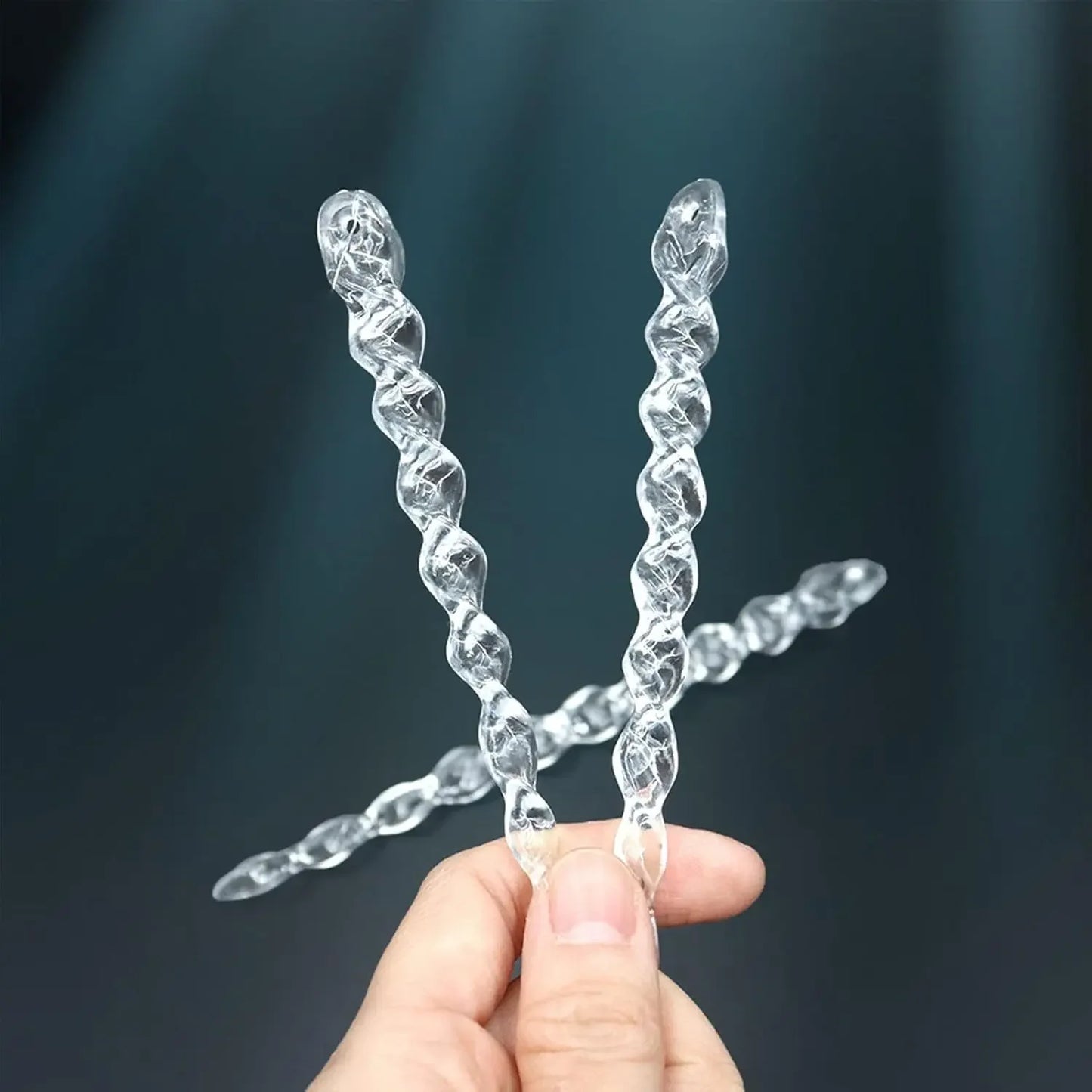 Acrylic Snowflake Drop Icicle Pendants Christmas Clear Crystal Ornaments Xmas Tree Hanging Pendants Home Party Decor New Year