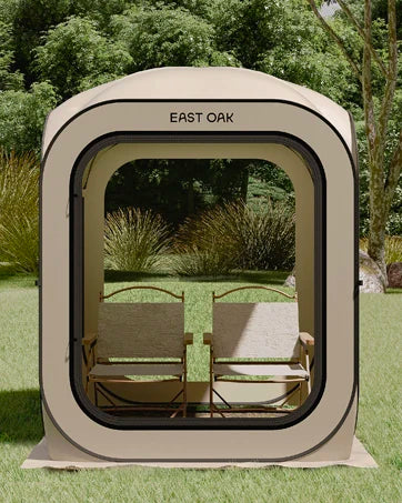 Screen House Tent Pop-Up, Portable Screen Room Canopy Instant Screen Tent 10 x 10 FT with Carry Bag for Patio, Backyard, Deck