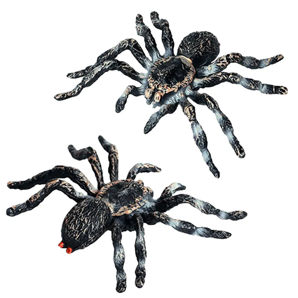 Realistic Spider Insect Tricky Prank Joke Toys Halloween Props Home Decor Festival Horror Artificial Spider Halloween Decoration