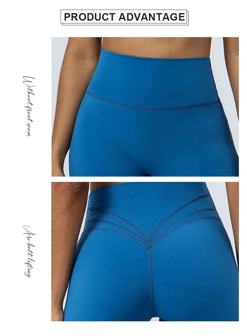 Women Yoga Flare Leggings High Waist Dance Pilates Fitness Gym Buttock Lifting Workout Wide-Leg Pants Outdoor Train Sport Tights