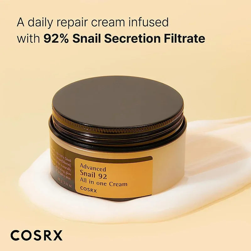 Snail Skincare set Essence liquid+cream effect face cream moisturizing anti-aging wrinkle removing&pore shrinking Skin Care