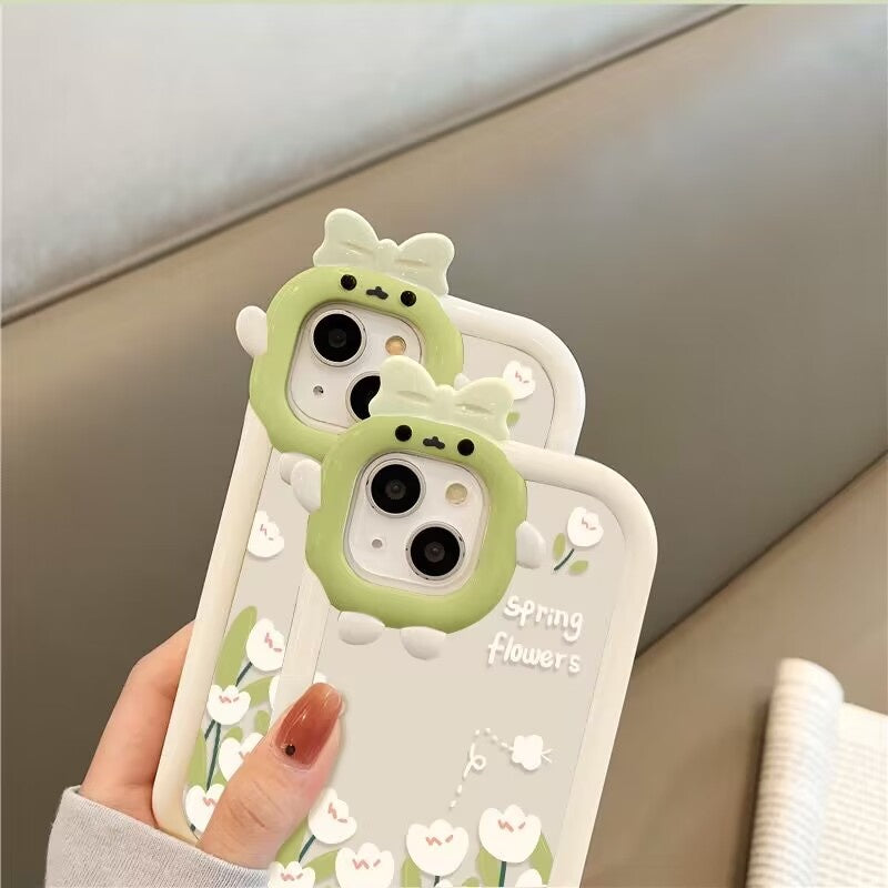 Case For IPhone 11 Pro Max 14 13 12 Pro Max XR 6s 6 8 7 Plus X XS Max SE 2020 Cover INS Soft TPU Flower Fundas