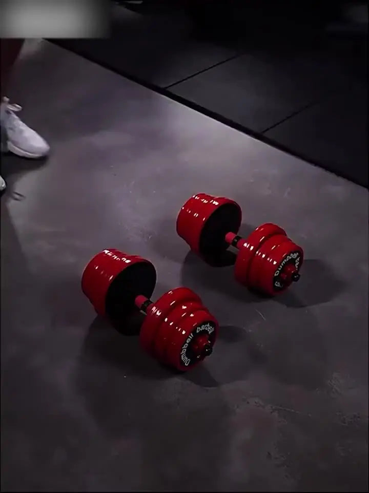 Adjustable Dumbbell Set Home Gym Strength Exercise Fitness equipment Baked paint Dumbbell Set