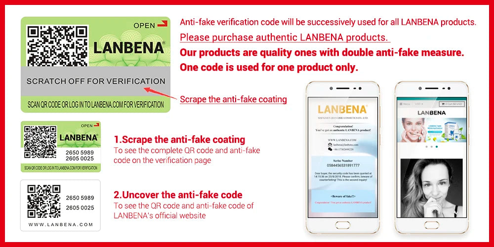 LANBENA 15ml Hyaluronic Acid Face Serum Deep Hydration Moisturizing Essence Skin Tightening Anti Aging Whitening Moisturizer