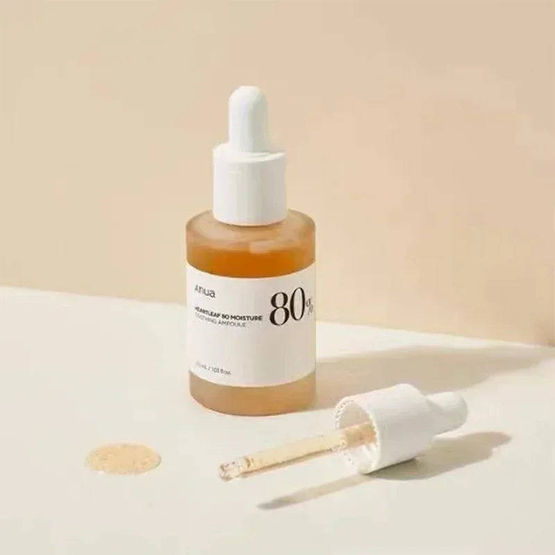 Heartleaf Anua 77% Serum Set Anti-aging Peach Essence Moisturizing Emulsion Fade Fine Lines Toner Deep Cleaning Facial Skin Care