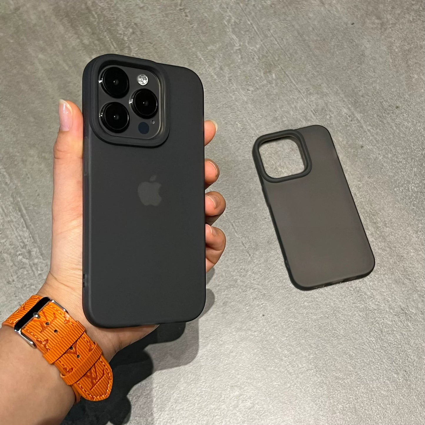 Matte Soft Silicone Bumper Phone Case For iPhone 15 14 13 12 11 Pro Max X XS XR 8 7 Plus Transparent Rubber Gel Shockproof Cover