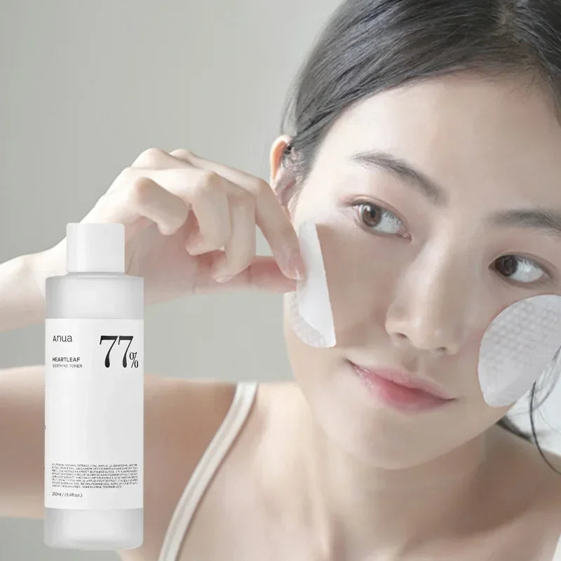 Anua Heartleaf Skincare Products 77% 80% Serum Niacin Anti-aging Toner Fade Fine Lines Deep Cleansing Cleanser Korean Original