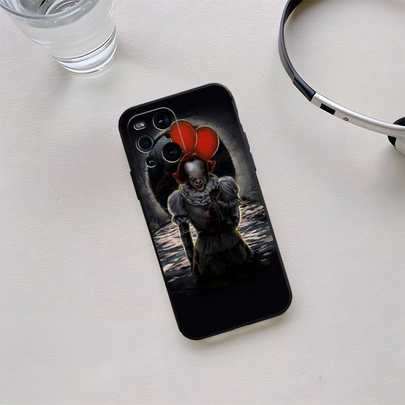 Pennywise The Clown Horror Phone Case For OPPO Find X3 Neo Reno 8 6 Pro 7 X5 A57 A54 A55 A74 One Pro Plus 8 11 6 9 7 Cover