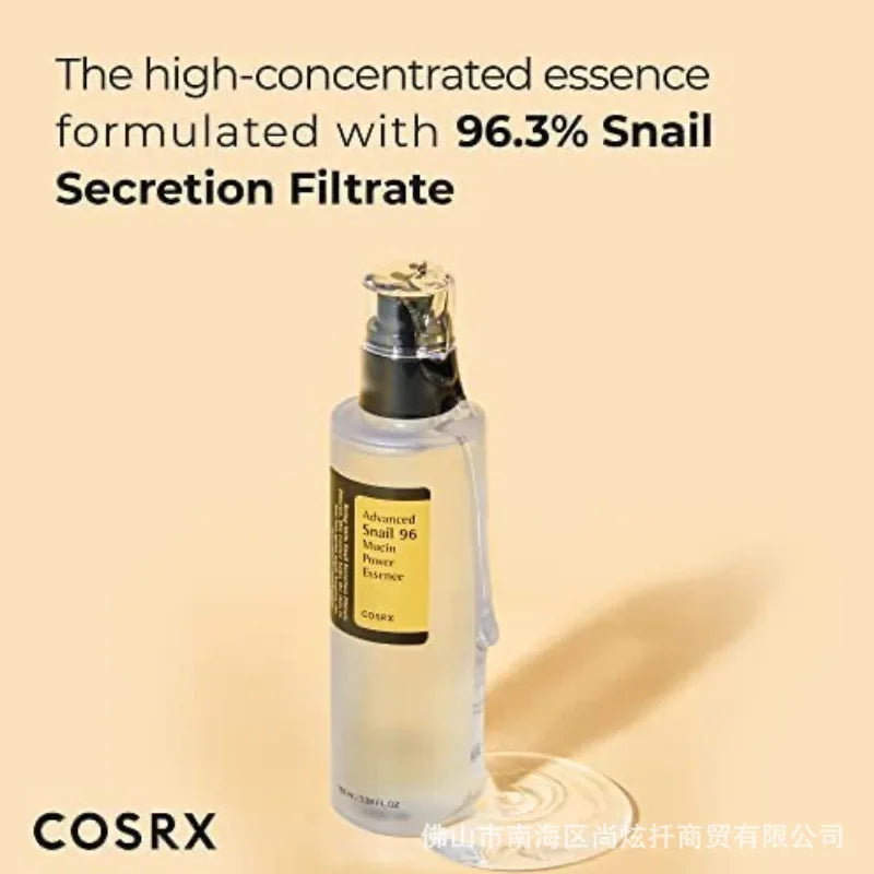Snail Skincare set Essence liquid+cream effect face cream moisturizing anti-aging wrinkle removing&pore shrinking Skin Care